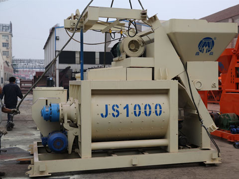 JS1000強制攪拌機