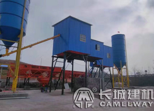 hzs60攪拌站是幾方的 河北省hzs60混凝土攪拌站廠家價格