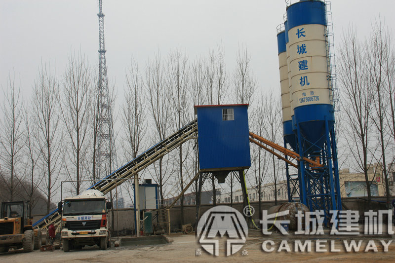 公路攪拌站建設含機械嗎
