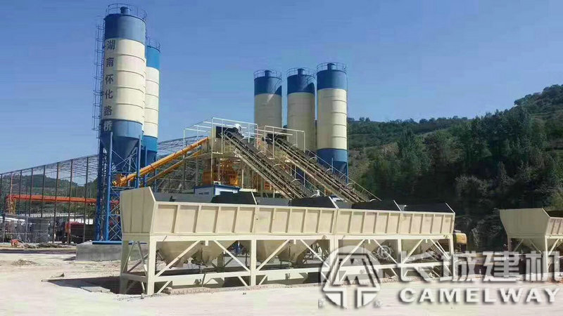 公路攪拌站建設
