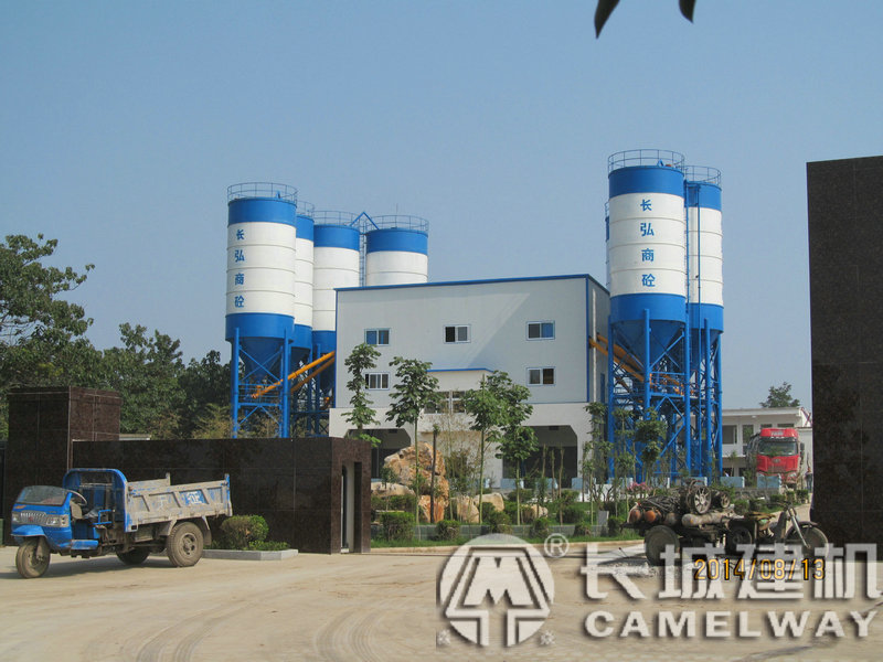 雙機120攪拌站產量